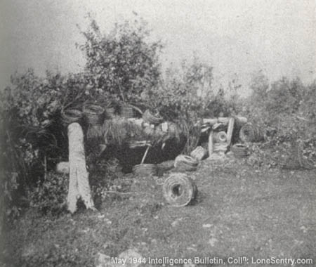 [Figure 15.--German Machine-gun Position (front view)]