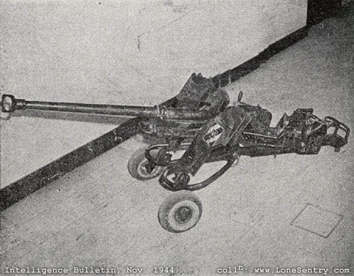 [The airborne 28/20-mm antitank gun.]