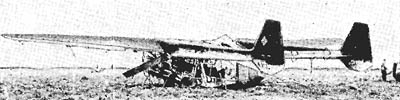 [Destroyed German Gotha 242 glider]