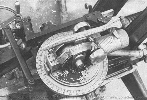 [Figure 307. Computing head for AA sight used on dual mounted model 93 (1933) 13-mm machine gun.]